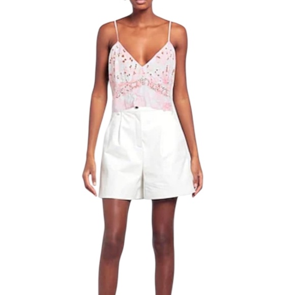 LOVESHACKFANCY Mizu cropped tie-dyed broderie top - Picture 11 of 11